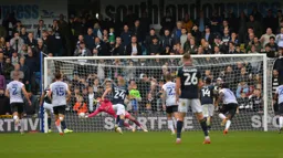 Simon Sluga with a crucial penalty save from Jed Wallace
