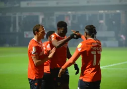 A celebration straight off the training ground part 1