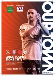 Programme: Luton Town FC vs Stoke City (6th Nov 2021)