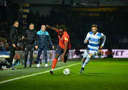 Admiral Muskwe scampers down the wing with the ball