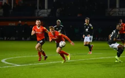 James Bree chases a loose ball