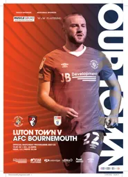 Programme: Luton Town FC vs Bournemouth (15th Jan 2022)