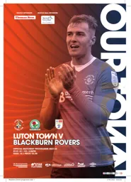 Programme: Luton Town FC vs Blackburn Rovers (29th Jan 2022)