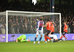 It's there! Cameron Jerome puts the Town ahead