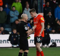 Reece Burke about to get booked for doing nothing wrong