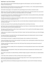 Match Report: Luton Town FC vs Chelsea (2nd Mar 2022)