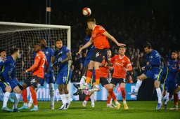 Reece Burke nods the ball in from a corner to put the Town ahead
