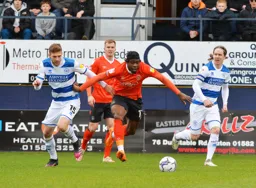Pelly-Ruddock Mpanzu scampers infield with the ball