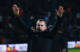 Nathan Jones celebrates with the crowd and hails another fine Luton performance