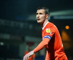 Dan Potts captain for the evening against Preston