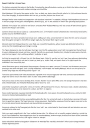 Match Report: Hull City vs Luton Town FC (19th Mar 2022)