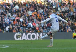 James Bree finds the top left corner from the free kick