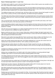 Match Report: Peterborough United vs Luton Town FC (5th Apr 2022)