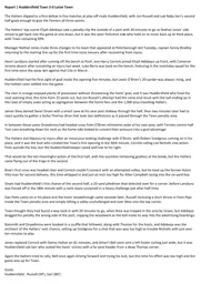 Match Report: Huddersfield Town vs Luton Town FC (11th Apr 2022)