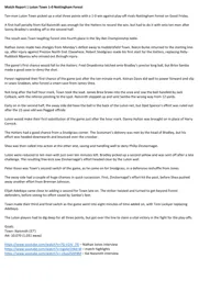 Match Report: Luton Town FC vs Nottingham Forest (15th Apr 2022)