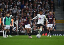 Peter Kioso cuts the ball back