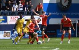 Allan Campbell spins and gets away from his marker