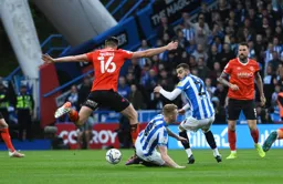 Reece Burke trying to make things happen