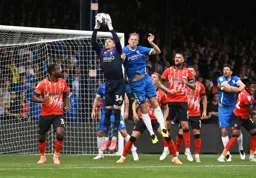 Ethan Horvath makes a safe catch