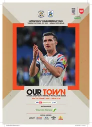 Programme: Luton Town FC vs Huddersfield Town (4th Oct 2022)