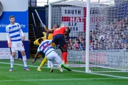 Elijah Adebayo close range header makes the score 1-0