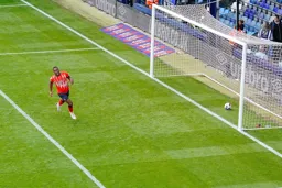 Cameron Jerome runs the ball into the net for the second goal