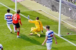 Luke Freeman scores the Town`s third goal from close range