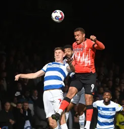 Carlton Morris rises highest