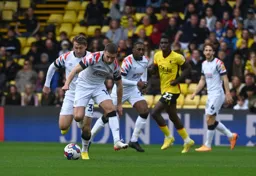 Jordan Clark is backed up by Luke Freeman