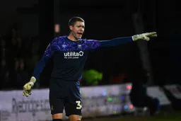 Ethan Horvath barks out orders to the defence