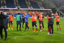 Happy Hatters thank the travelling fans on a rewarding away day