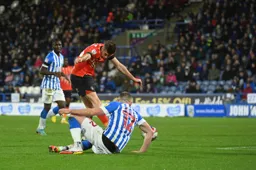 Reece Burke fires in the late winner