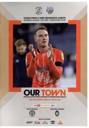 Programme: Luton Town FC vs West Bromwich Albion (14th Jan 2023)