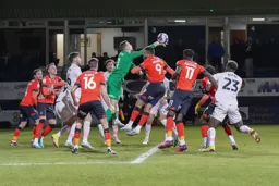 Pressure on the Cardiff defence