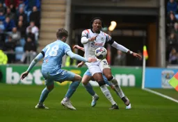 Gabriel Osho runs against Josh Eccles