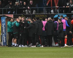 The benches have a disagreement