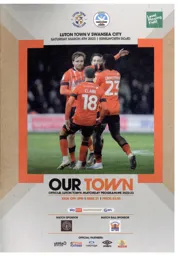 Programme: Luton Town FC vs Swansea City (4th Mar 2023)