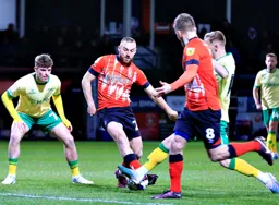 Allan Campbell looks to get a pass off