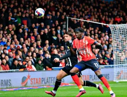 Elijah Adebayo shows determination