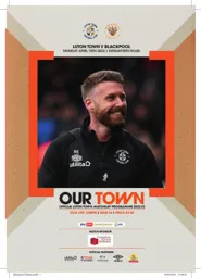 Programme: Luton Town FC vs Blackpool (10th Apr 2023)