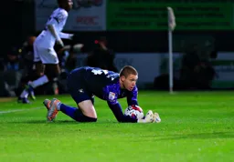 Ethan Horvath safely gathers the ball
