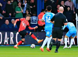 Alfie Doughty takes on Patrick Roberts