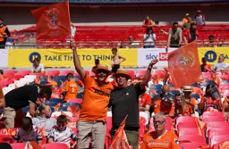 Fans enjoying themselves pre match