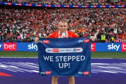 Joe Taylor`s flag says it all