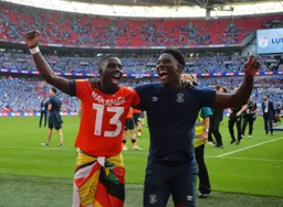 Two very happy Hatters