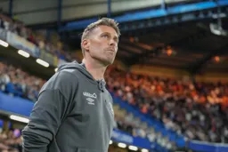 Rob Edwards taking in the atmosphere