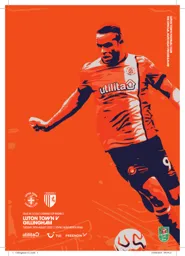 Programme: Luton Town FC vs Gillingham (29th Aug 2023)