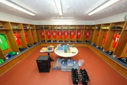 Town dressing room ready