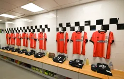 Town dressing room