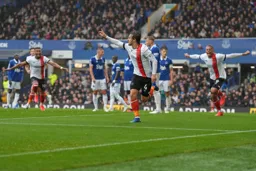 Tom Lockyer celebrates